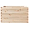 vidaXL Garden Planter 80x80x46 cm Solid Wood Pine