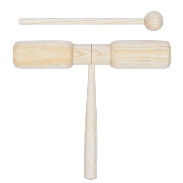 vidaXL 3 Piece Percussion Set Wood