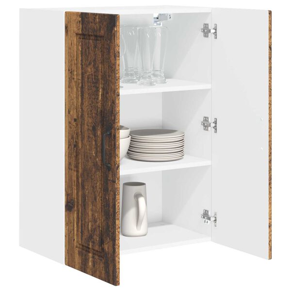 vidaXL Kitchen Cabinet Old Wood 60 x 31 x 80 cm Engineered Wood