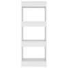 vidaXL Book Cabinet/Room Divider White 40x30x103 cm Engineered Wood