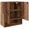 vidaXL Wall-Mounted Cabinet Old Wood 60 x 31 x 70 cm Engineered Wood