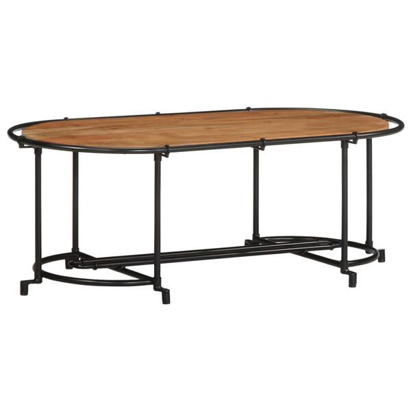 vidaXL Coffee Table 110x55x40 cm Solid Wood Acacia