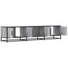 vidaXL TV Cabinet Grey Sonoma 180x35x41 cm Engineered Wood