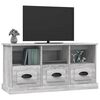 vidaXL TV Cabinet Grey Sonoma 100x35x50 cm Engineered Wood
