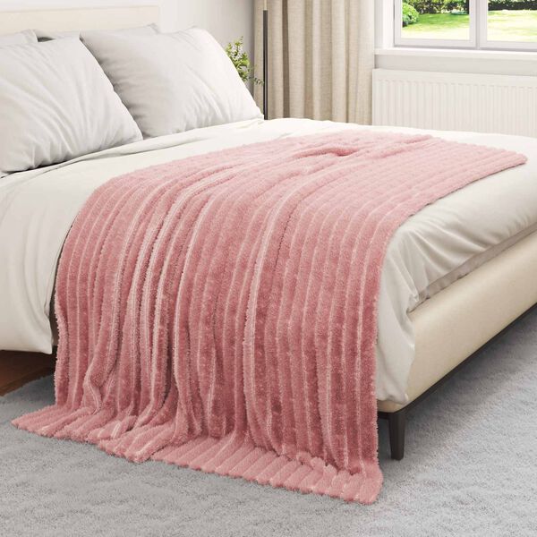 vidaXL Throw Blankets 6 pcs Pink 200 x 150 cm Fleece