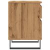 vidaXL Bedside Cabinet Artisan Oak 40x35x50 cm Engineered Wood