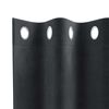 vidaXL Blackout Curtains 2 pcs Dark Grey 140 x 245 cm Velvet