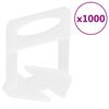 vidaXL Tile Levelling Clips 1000 pcs 1 mm