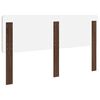 vidaXL Headboard Brown Oak 180 cm Engineered wood