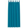 vidaXL Blackout Curtains with Rings 2 pcs Turquoise 245 x 140 cm