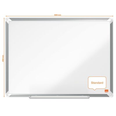 Nobo Magnetic Whiteboard Premium Plus Steel 60x45 cm