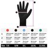 vidaXL Work Gloves 24 pcs Black 10 / XL Polyester