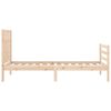 vidaXL Bed Frame without Mattress 100x200 cm Solid Wood