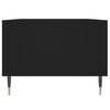 vidaXL Coffee Table Black 90x50x36.5 cm Engineered Wood
