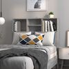 vidaXL Headboard Cabinet Grey Sonoma 100x19x103.5 cm