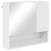 vidaXL Bathroom Furniture Set Wall-mounted 5 pcs High Gloss White
