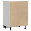 vidaXL Kitchen Base Cabinet Porto White Engineered Wood