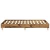 vidaXL Bed Frame No Mattress Old Wood 135x190 cm Double Engineered Wood