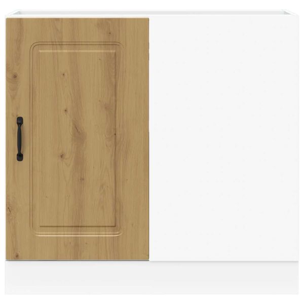 vidaXL Kitchen Base Cabinet Kalmar Artisan Oak Engineered Wood