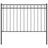 vidaXL Fence Element ASSEN Grey 170 x 150 cm Steel