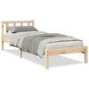 vidaXL Extra Long Bed Frame without Mattress 100x210 cm Solid Wood Pine