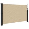 vidaXL Retractable Side Awning Beige 120x500 cm