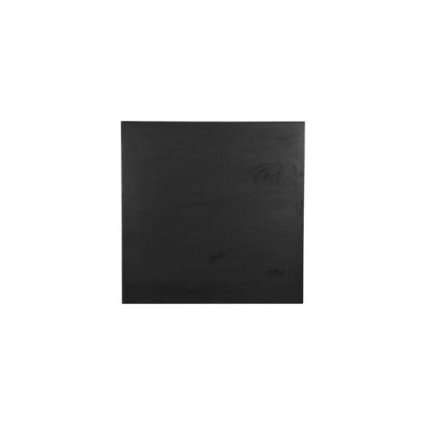 LABEL51 Restaurant Table Square 70x70x75 cm Black