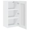 vidaXL Kitchen Cabinet Kalmar High Gloss White 40 x 31 x 80 cm