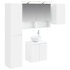 vidaXL Bathroom Cabinet Set 5 pcs White 50 x 14.5 x 70 cm