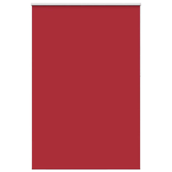 vidaXL Roller Blind Blackout Red 165x230 cm Fabric Width 161.6 cm Polyester