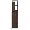 vidaXL 4&nbsp;Piece Bathroom Furniture Set&nbsp;Brown Oak Engineered Wood