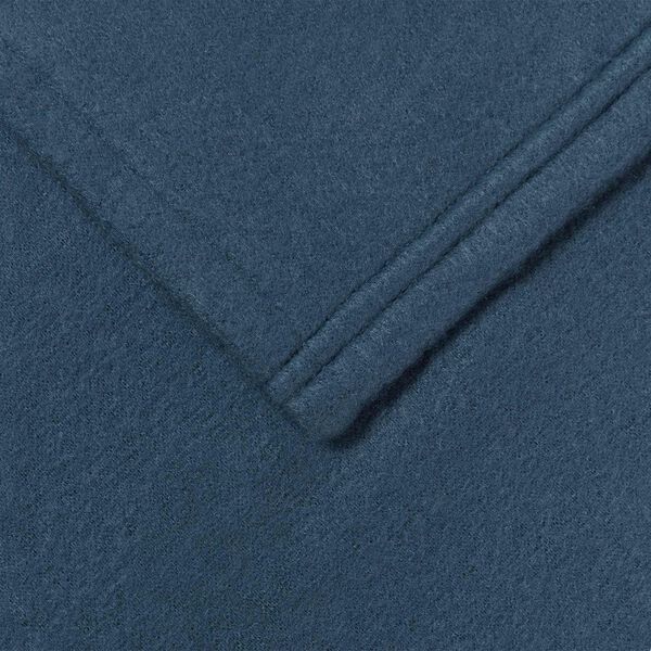 vidaXL Throw Blanket Navy Blue 200 x 150 cm Fleece