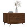 vidaXL Coffee Table Brown Oak 50x50x40 cm Engineered Wood