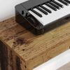 vidaXL Keyboard Stand Old Wood 130 x 32 x 64 cm Engineered Wood