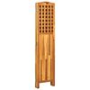 vidaXL 4-Panel Room Divider 161x2x170 cm Solid Acacia Wood