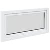 vidaXL Basement Window "RISOR" 120x60 cm Tilt&Turn DIN Left White