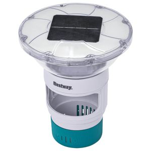 Bestway Floating Solar Light White &Oslash; 7.6 cm PC and ABS