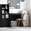 vidaXL Desk Black Oak 70 x 50 x 76 cm