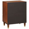 vidaXL Bedside Tables with Drawer 50 x 33 x 62 cm Solid Mango Wood