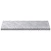 vidaXL Stair Tread Rectangular 5 pcs Silver 60 x 18 cm Aluminium
