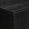 vidaXL Sideboard Black 60x33x75 cm Engineered Wood