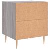 vidaXL Bedside Cabinets 2 pcs Grey Sonoma 40x35x47.5 cm Engineered Wood