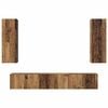 vidaXL TV Cabinet Set Wall-mounted 5 pcs Old Wood Engineered Wood