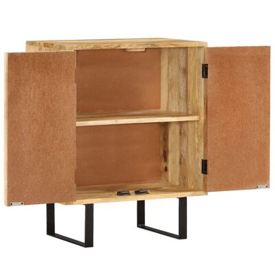 vidaXL Sideboard with 2 Doors 55x35x70 cm Solid Wood Mango
