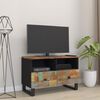 vidaXL TV Cabinet 70x33x46cm Solid Wood Reclaimed