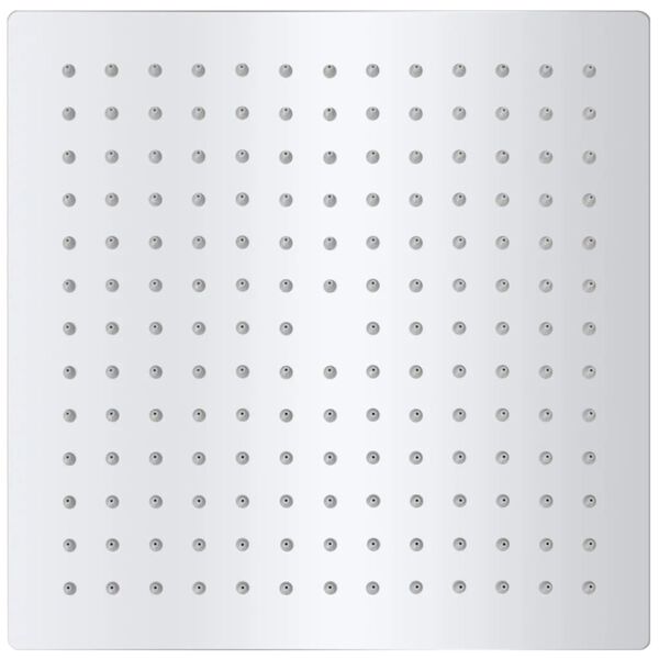 vidaXL Rain Shower Head Stainless Steel 25x25 cm Square
