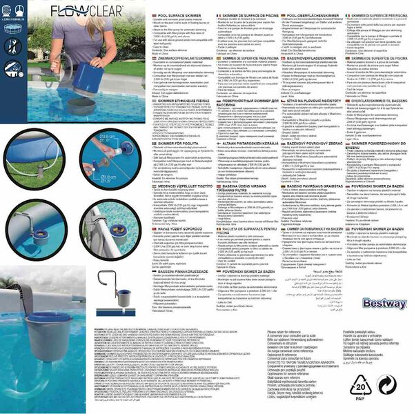 Bestway Flowclear Pool Surface Skimmer 58233