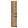 vidaXL Bathroom Cabinet Artisan Oak 30 x 33 x 190 cm Engineered Wood