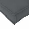 vidaXL Pallet Cushion Set 3 pcs Anthracite 120 x 80 x 12 cm