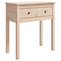vidaXL Console Table 70x35x75 cm Solid Wood Pine